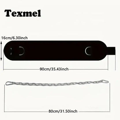 Pull up Weight Carrying Fitness Belt for Men, Squat Horizontal Bar, Waist Protection, Back Muscle Strength Training Belt
