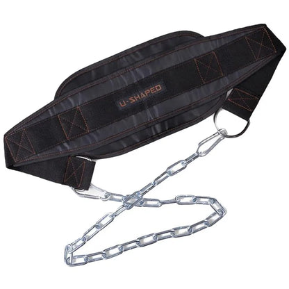 Pull up Weight Carrying Fitness Belt for Men, Squat Horizontal Bar, Waist Protection, Back Muscle Strength Training Belt